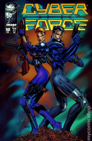 Cyber force comic books issue 10