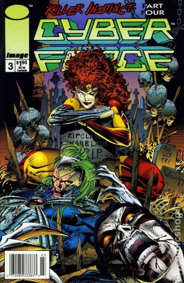 Cyber force comic books issue 3