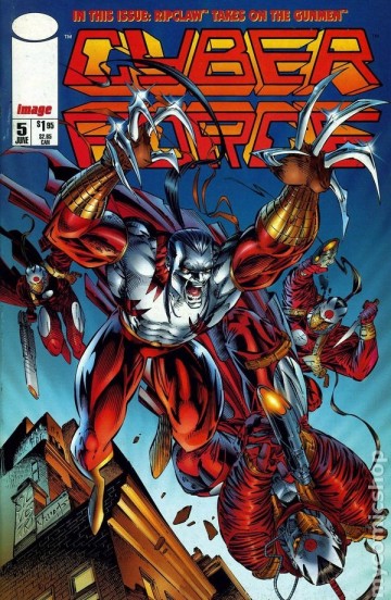 Cyber force comic books issue 5