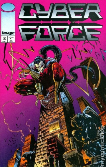 Cyber force comic books issue 8