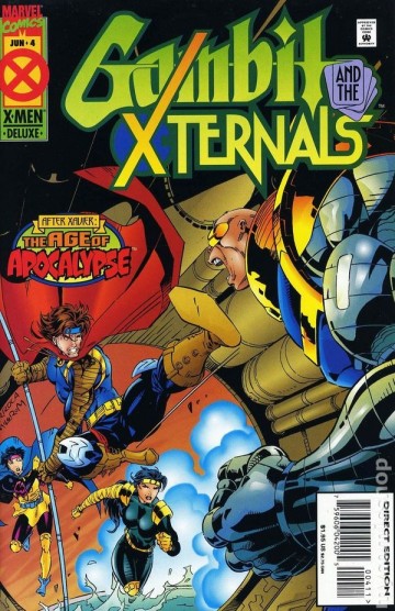 Gambit xternals comic books issue 4