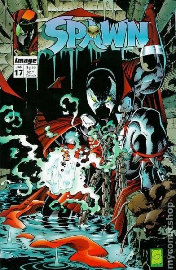Spawn comic books issue 17