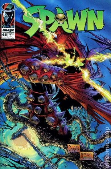 Spawn comic books issue 45