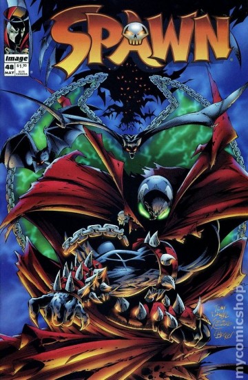Spawn comic books issue 48