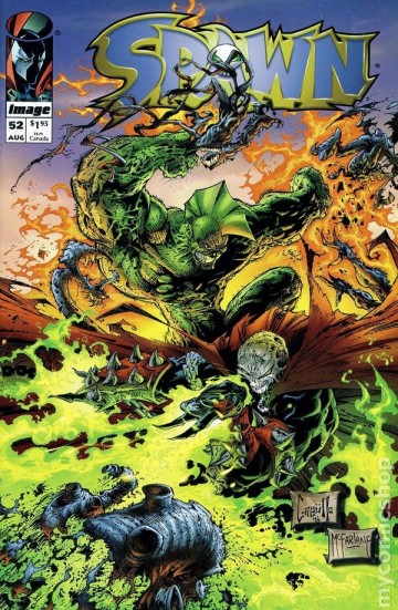 Spawn comic books issue 52