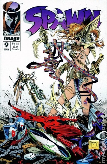 Spawn comic books issue 9