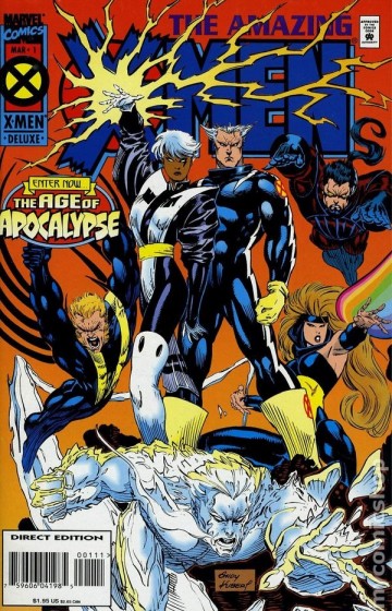 The amazing x men comic books issue 1