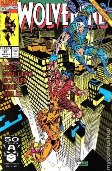 Wolverine comic books issue 42