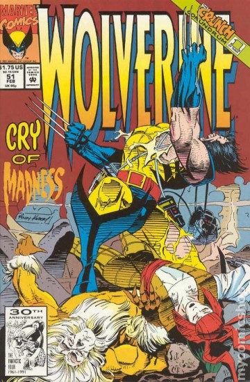 Wolverine comic books issue 51