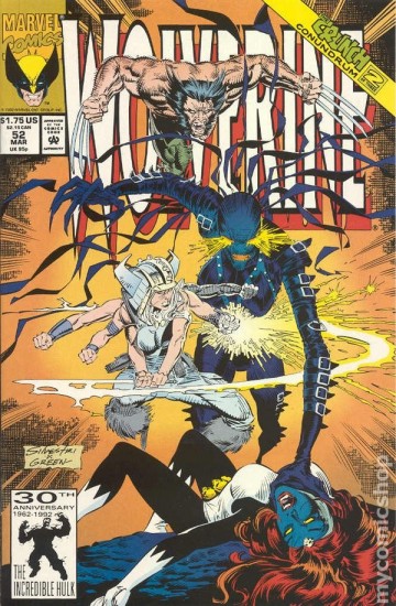 Wolverine comic books issue 52
