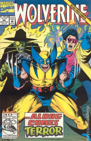 Wolverine comic books issue 58