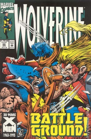 Wolverine comic books issue 68