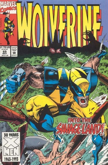 Wolverine comic books issue 69