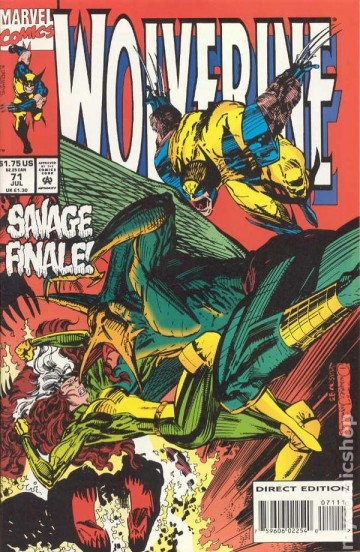 Wolverine comic books issue 71