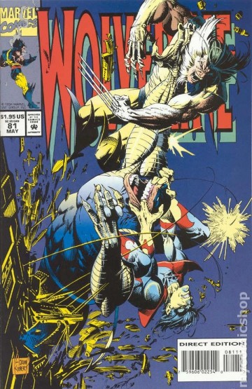 Wolverine comic books issue 81