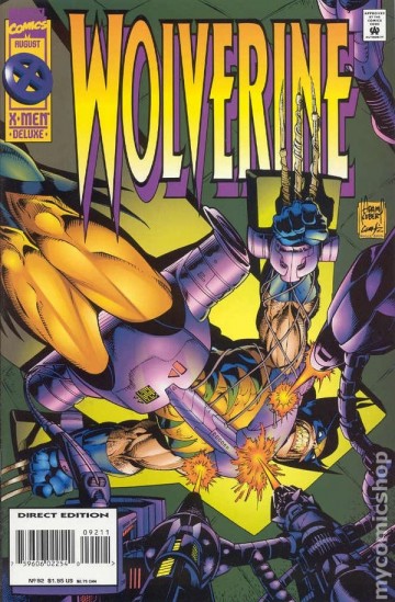 Wolverine comic books issue 92